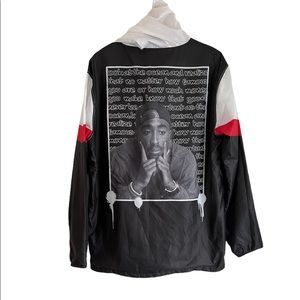 Tupac Shakur windbreaker poetic justice size M new hoodie